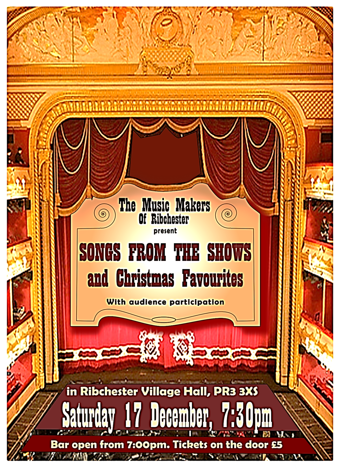 Music Makers - Songs from Shows 22 Dec