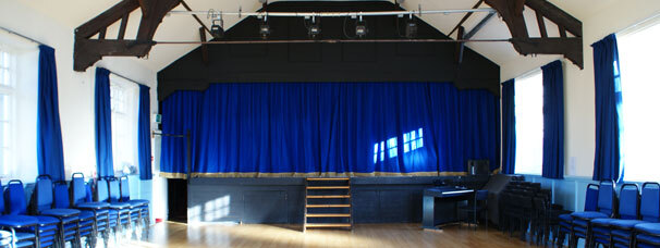 Inside Ribchester Village Hall